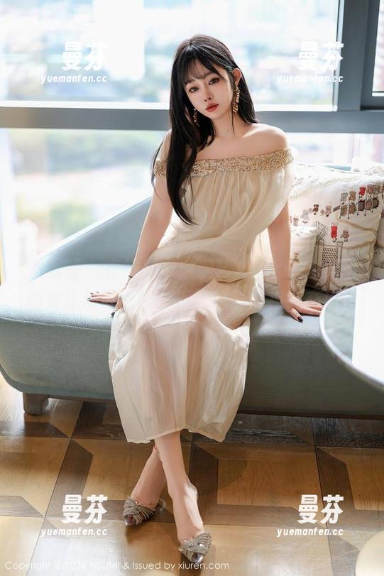 尤蜜荟 - 在线打卡柴婉艺Averie，美图的女仆系列，谁能拒绝这样的视线交流？