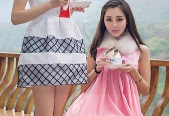 推女神 – 你见过把睡衣穿得像时装秀的博主吗？林紫涵的美图合集，打破你的想象底线！